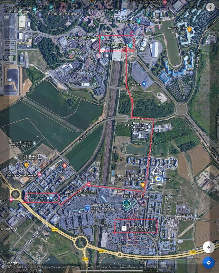 Lifestyle Disneyland Paris 8 Pax Σερί Εξωτερικό φωτογραφία